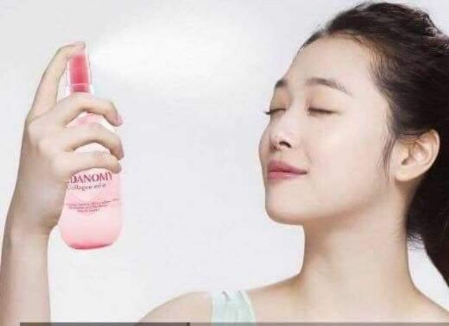 (Có bill store)Xịt Khoáng Sana Hadanomy Collagen Mist