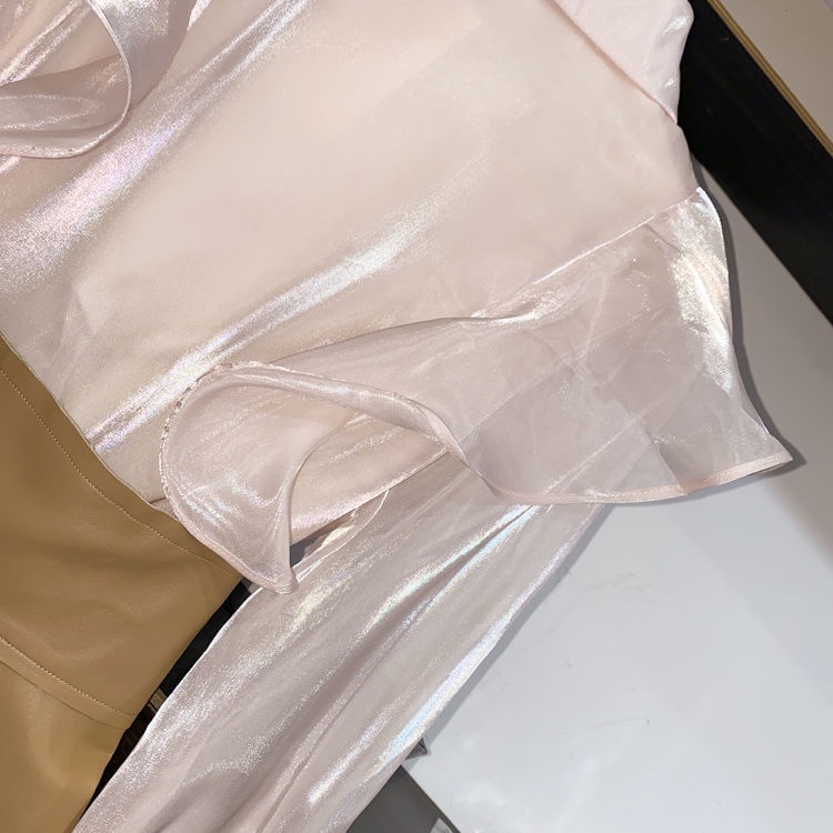 Đầm da ôm eo thời trang mùa thu dành cho nữ 2022