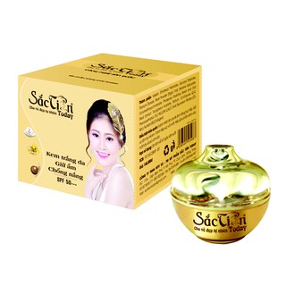 KEM TRẮNG DA GIỮ ẨM CHỐNG NẮNG  Sắc Tiên Today 15g