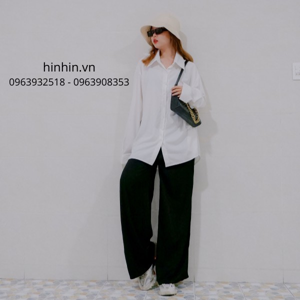 Áo sơ mi form rộng HAF05 Hỉn Hỉn store