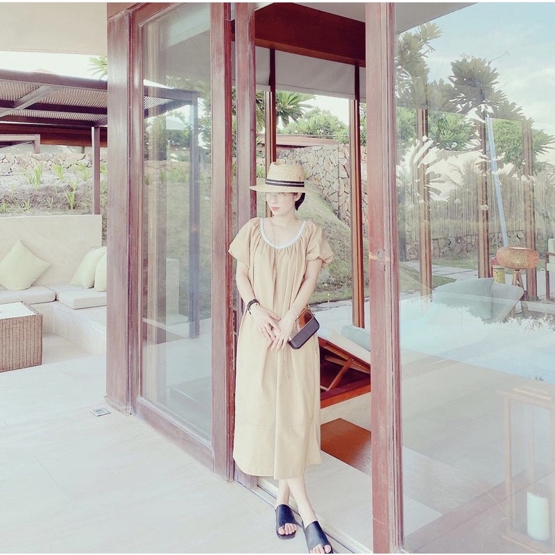 Đầm tay bồng Bohee