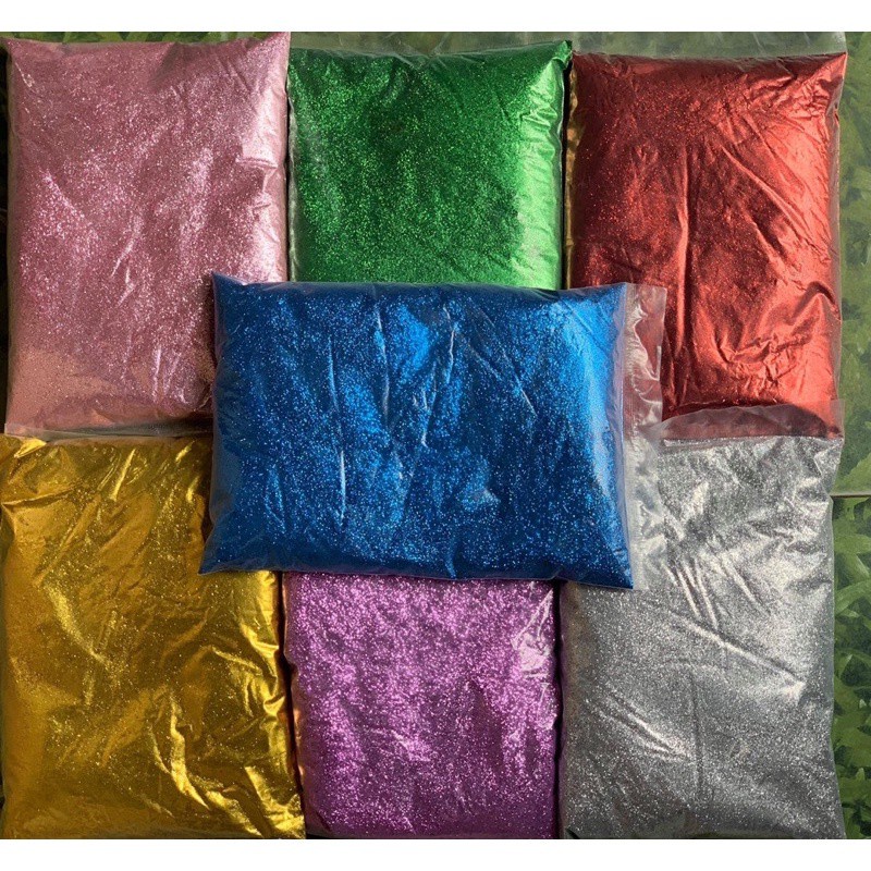 100g bột nhũ kim tuyến trang trí, làm đồ hanmade