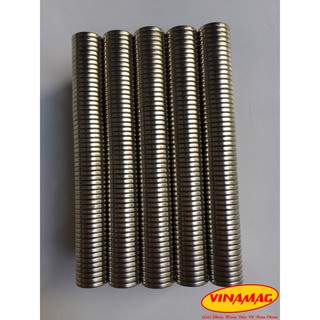 Phi 14x2mm nam châm đất hiếm cực mạnh