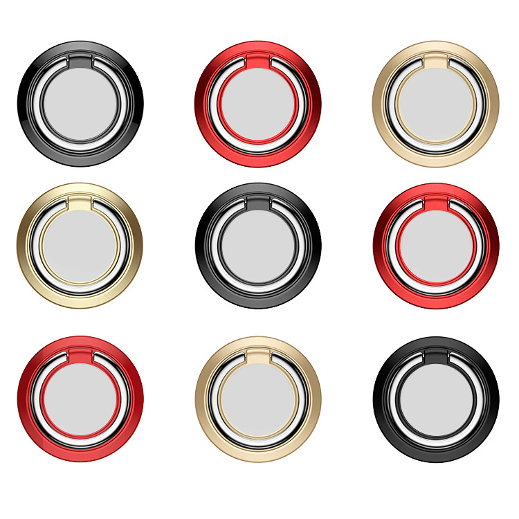 Giá đỡ điện thoại bằng kim loại xoay 360 độ tiện lợi thích hợp cho Iphone/ Android