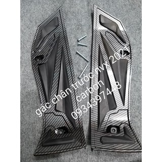 Gác chân trước xe nvx 2021 sơn carbon