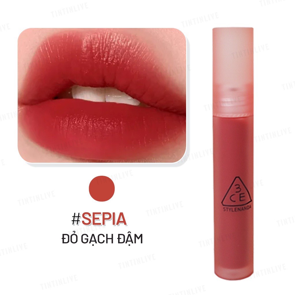 Son Kem Lì 3CE Mềm Mịn Lâu Trôi Blur Water