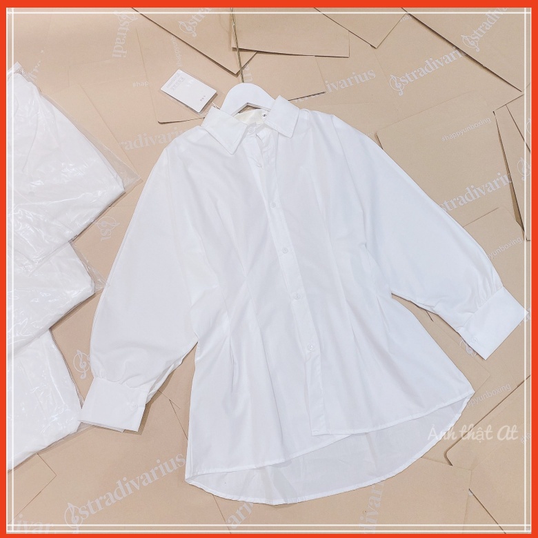 [𝗙𝗿𝗲𝗲𝗦𝗵𝗶𝗽] Sơ mi tay lỡ chiết eo, Sơ mi rúm eo, sơ mi tay lỡ Ảnh thật | BigBuy360 - bigbuy360.vn