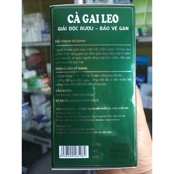 CÀ GAI LEO TUỆ LINH - GIẢI ĐỘC GAN