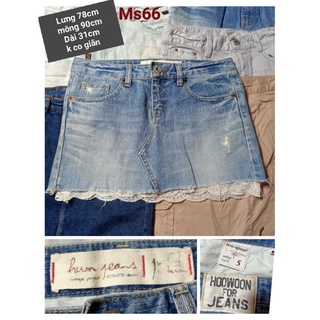 chân váy jeans HQ nhiều kiểu 2hand