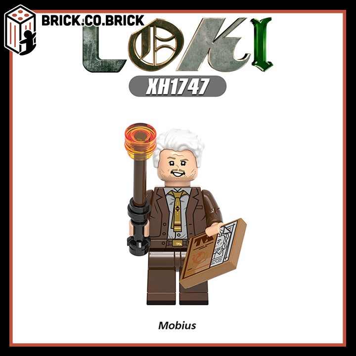 Lego Loki Tom Hiddleston Mô Hình Đồ Chơi Lắp Ráp Minifigure Siêu Anh Hùng X0318