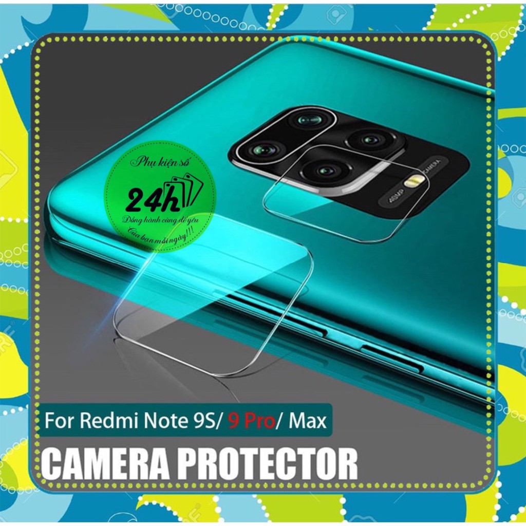 Dán bảo vệ Camera Xiaomi Redmi Note 9s / Note 9 Pro 5G / Note 9 / Note 9 pro / note 9 pro max / Redmi 10X