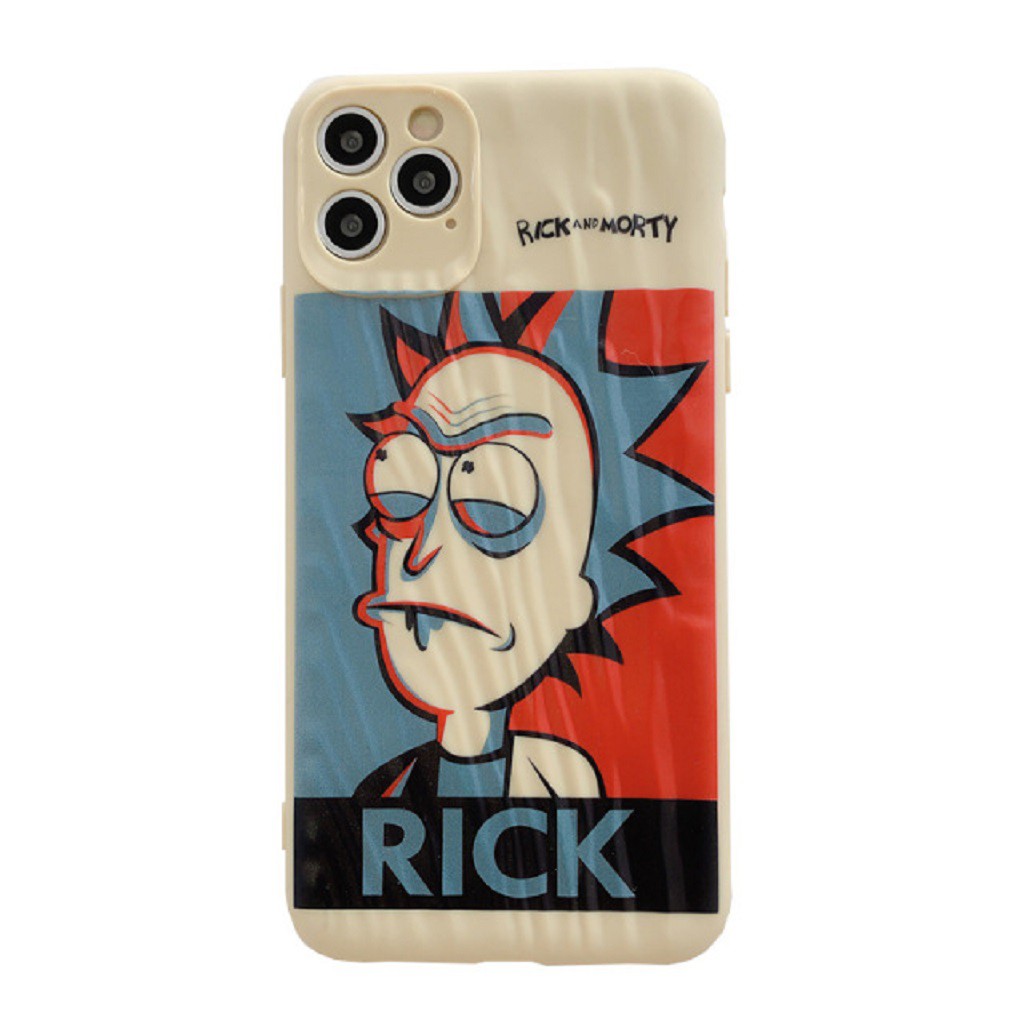 Ốp Lưng Iphone ⚡ Ốp Lưng Điện Thoại Iphone Cartoon Rick and Morty ⚡ Iphone 6/6s/6P/6SP/7/8/7P/8P/X/Xs/Xsmax/11/11Promax