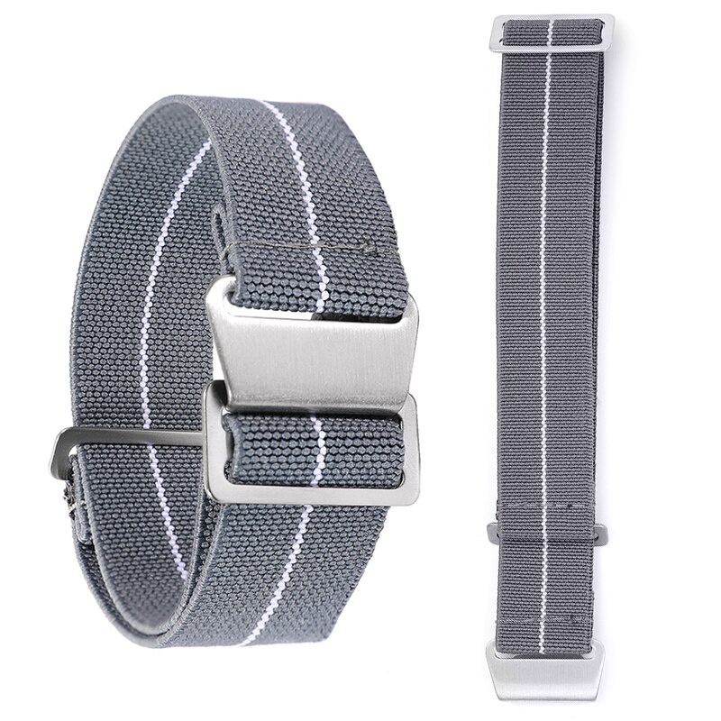 Dây đeo đồng hồ thay thế bằng nylon co giãn tốt 22mm 20mm cho đồng hồ Seiko Water Ghost Tudor Rolex