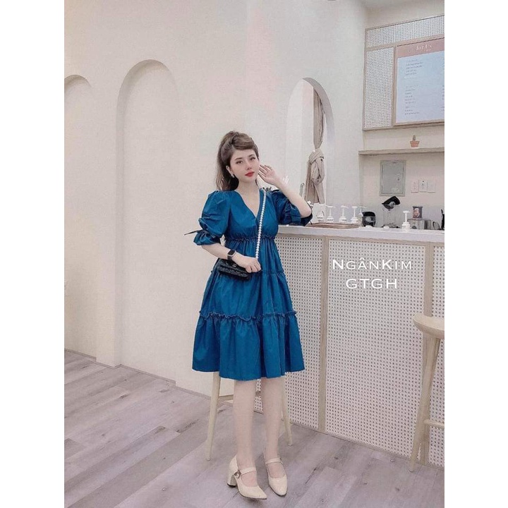 [SALE LỚN GIỮA NĂM] Đầm babydoll vải đẹp kiểu dáng dễ mặc, big size, bầu bì bon chen thoải mái [Có sẵn] [Ảnh thật] | BigBuy360 - bigbuy360.vn