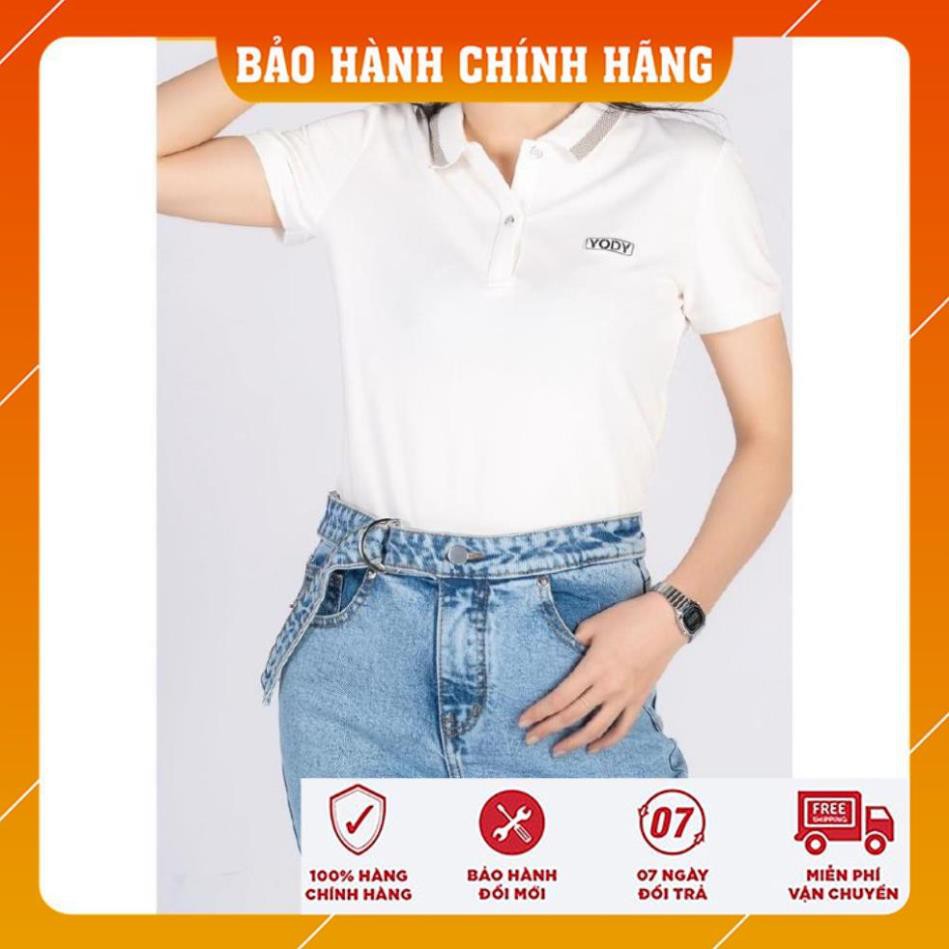 [FREESHIP - HÀNG CAO CẤP] [Nhiều Màu] Áo Phông Nữ Polo Nữ YODY Phối Bo Pique Mắt Chim