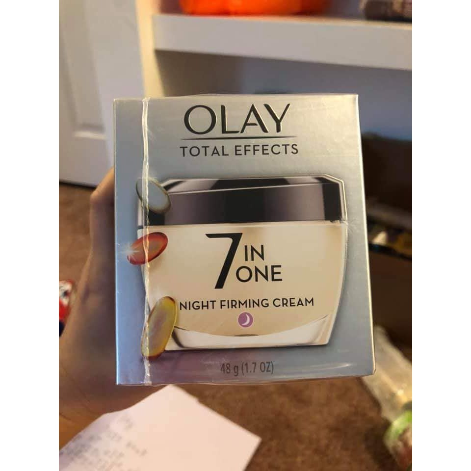 Kem dưỡng Olay chống lão hóa Olay Total Effects Anti-Aging Night Firming Cream 48g