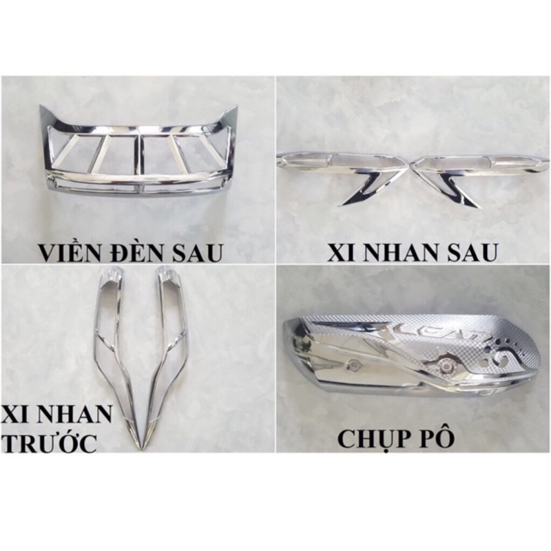 Full Bộ Ốp Nhựa Lead 2022-2023  Mạ Crom