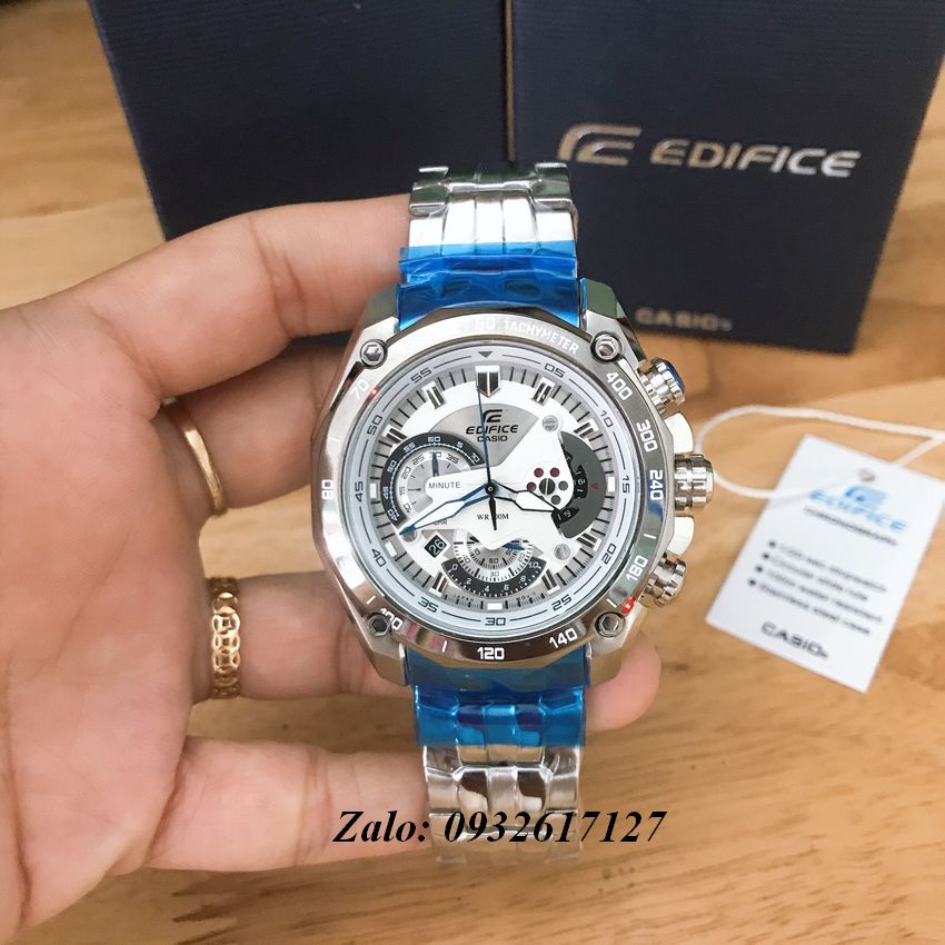 Đồng Hồ Nam Casio EF 550D - 7AV Chronograph 05 kim - Full Box Hãng