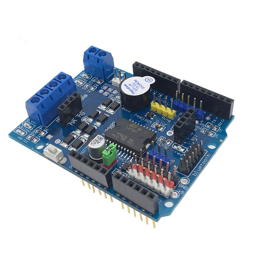 Bảng Mạch Điều Khiển Động Cơ Bước L298P Cho arduino