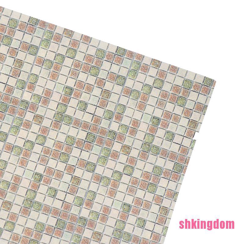 Tấm giấy lót trang trí nội thất nhà búp bê độc đáo tỉ lệ 1:12