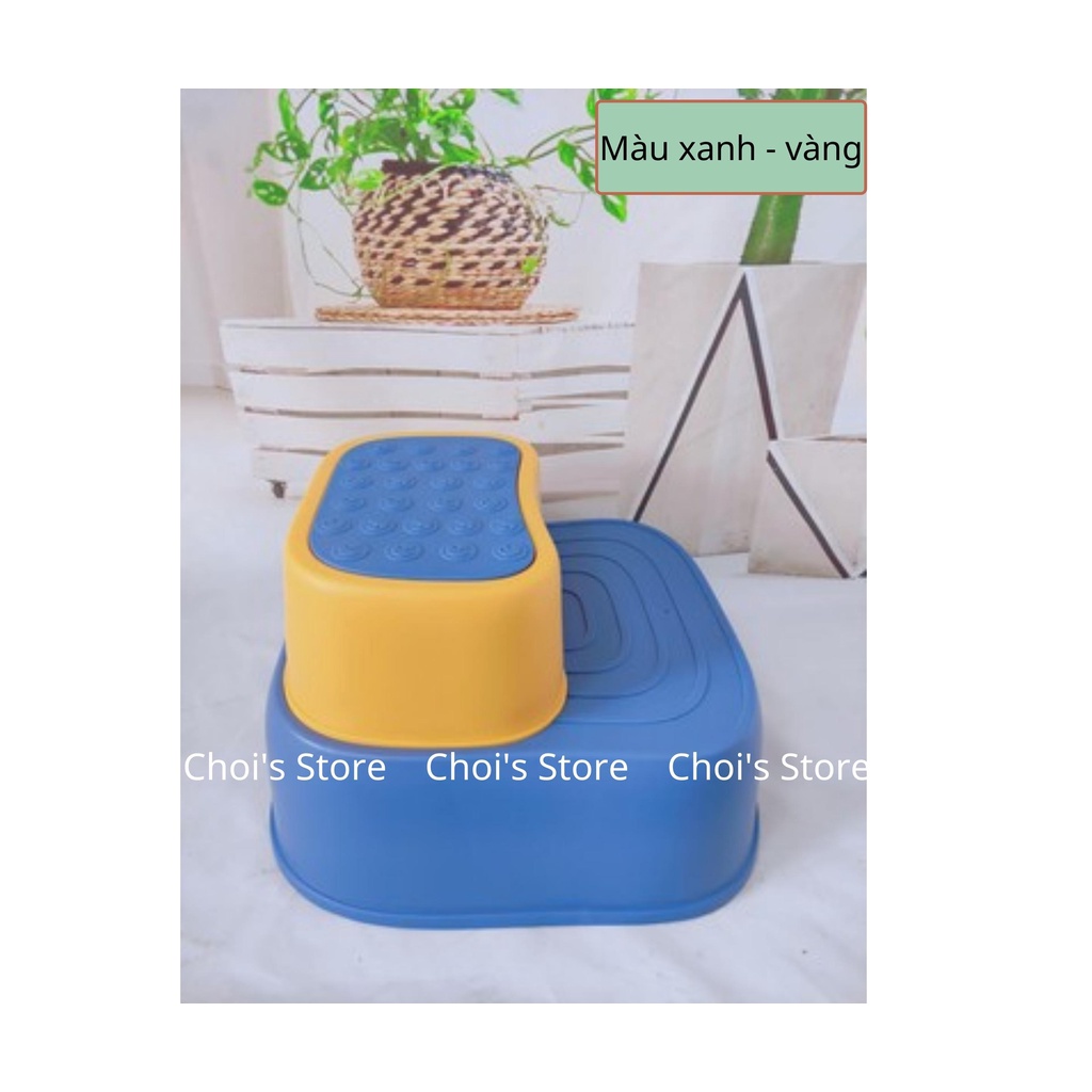 Ghế tự lập cho bé 2 tầng giúp bé vệ sinh cá nhân, có thể tháo rời linh hoạt Choi store 50