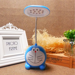 Đèn led tích điện để bàn học hình đoremon ngộ nghĩnh