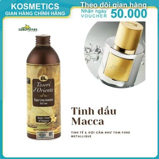Sữa tắm nước hoa Tesori d'Oriente Hương Macca Vanilla and Ginger