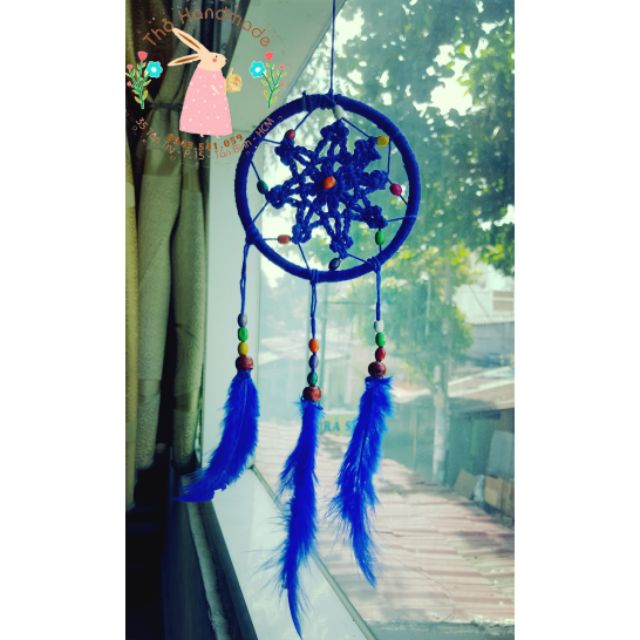 Dream Catcher xanh coban