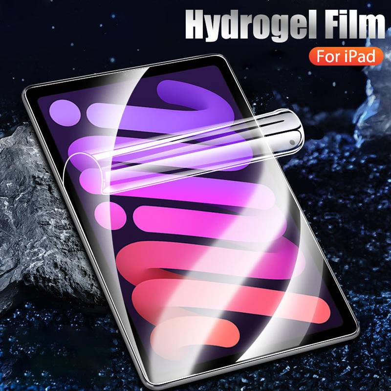 Miếng Dán Hydrogel Mềm Bảo Vệ Cho Máy Tính Bảng iPad 9 8 7 Air 5 4 Pro 11 12.9 9.7 10.2 2018 2021 2020 mini 2 3 4 5 6
