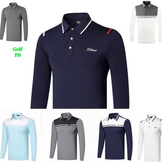 Áo  Golf - Áo Thun Nam Dài Tay Titleist chuyên Dành Cho Các Golfer