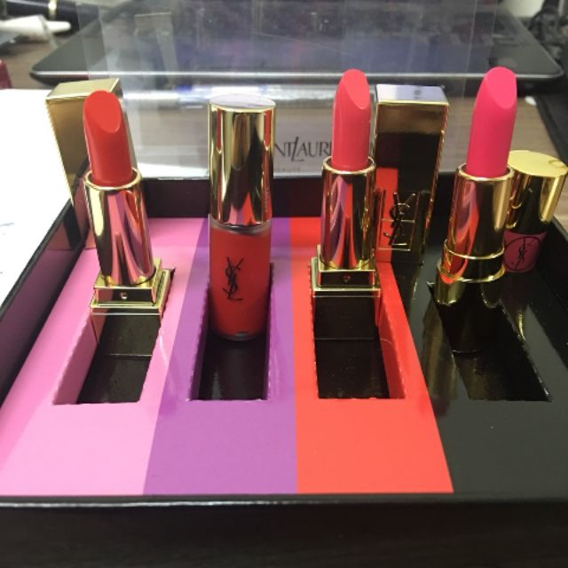 Tách set son lì YSL mini
