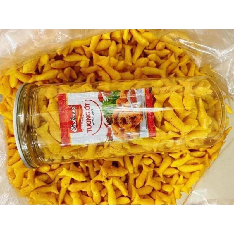 Bánh Phồng Cá Vị Phô Mai 200G Hủ PET