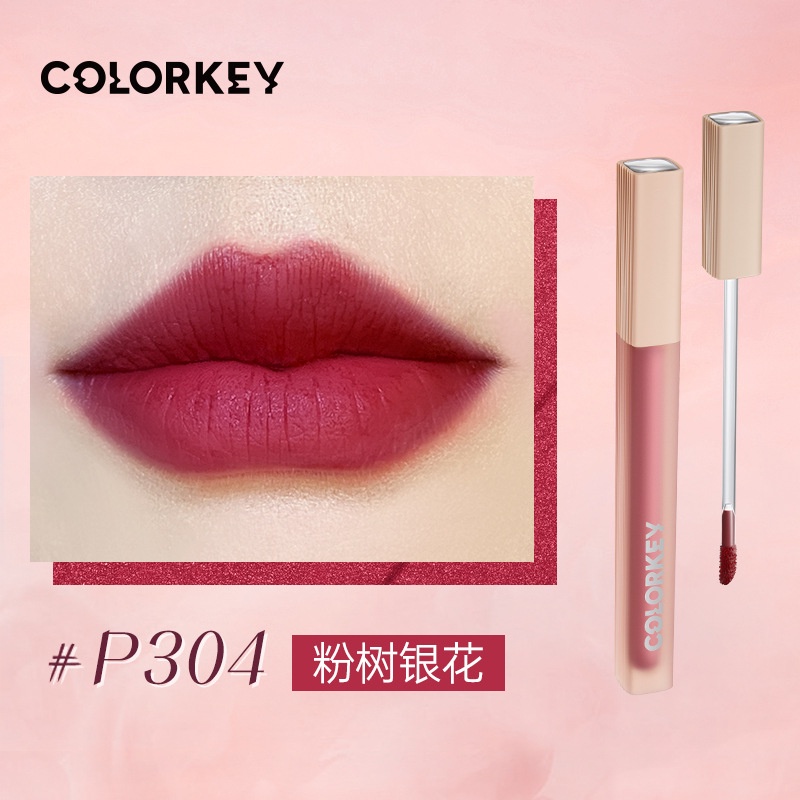 COLORKEY Son Bóng Dưỡng Ẩm Màu Sắc Long Lanh Dành Cho Nữ