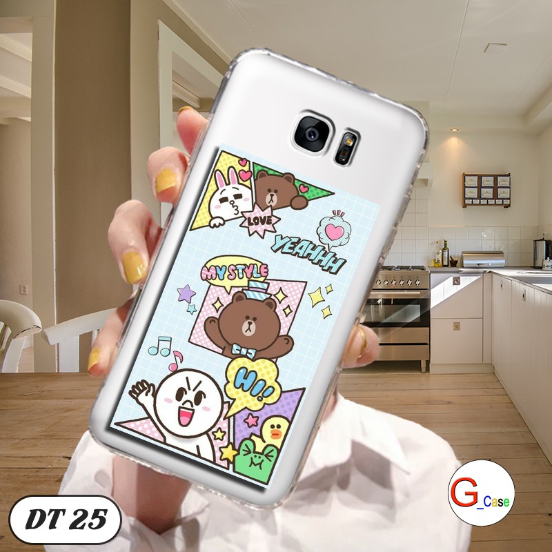 Ốp lưng SAMSUNG GALAXY S7/ S7 EDGE dẻo trong in hình