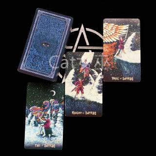 Bộ Bài Tarot 78 Lá Mạ Bạc