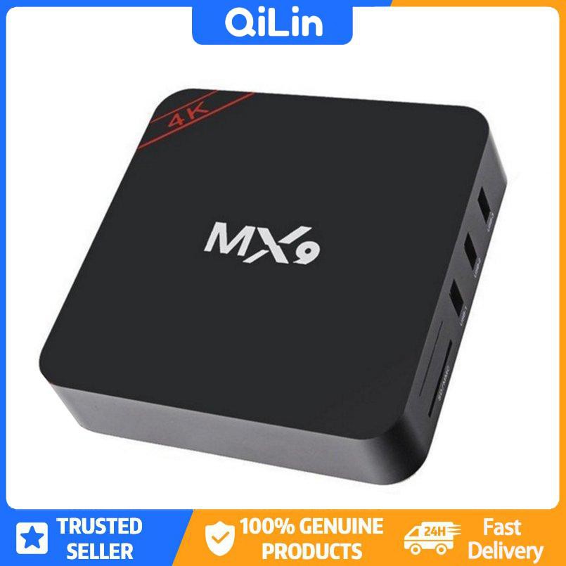 Bộ Đầu Thu Tín Hiệu Mx9 5g 4k Tv Box 1.2ghz Và Phụ Kiện