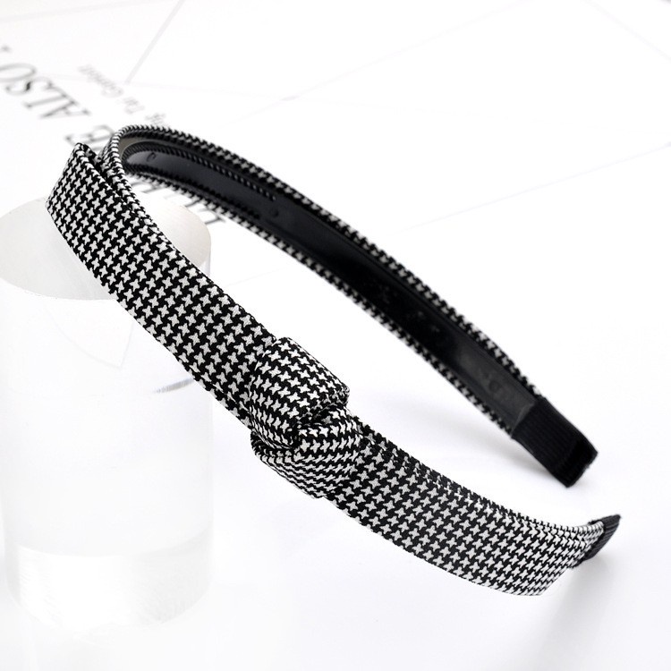 Băng đô phối nơ bằng vải xinh xắn thời trang cho nữ A81