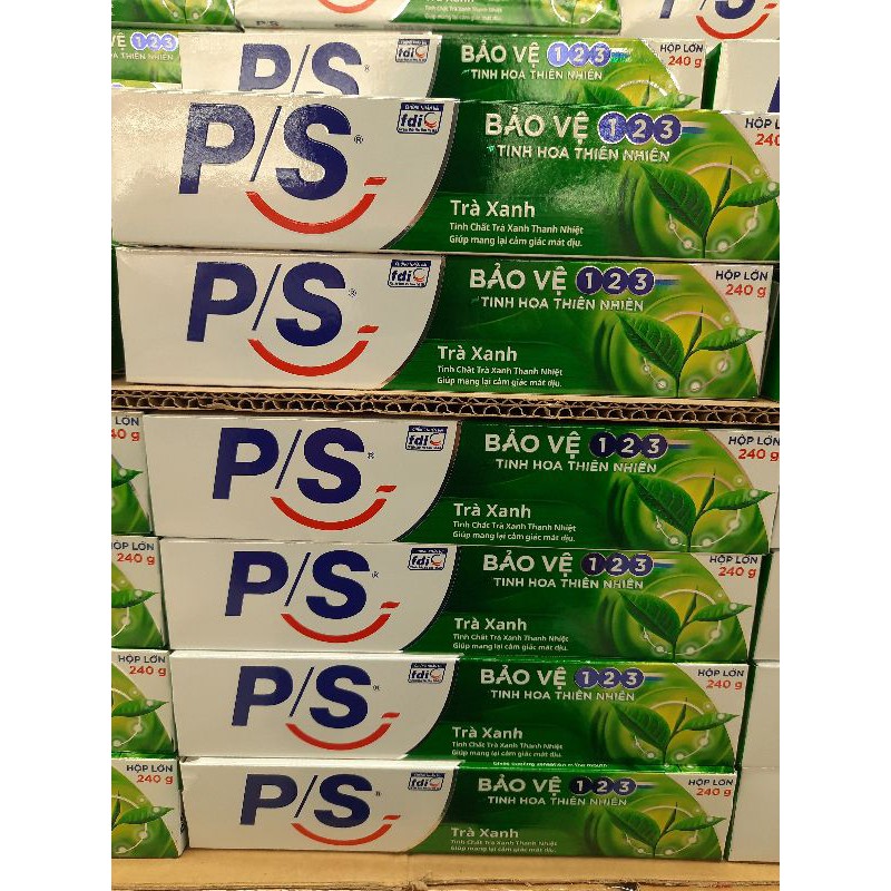 Kem Đánh Răng P/S Bảo Vệ 123 Trà Xanh 240g