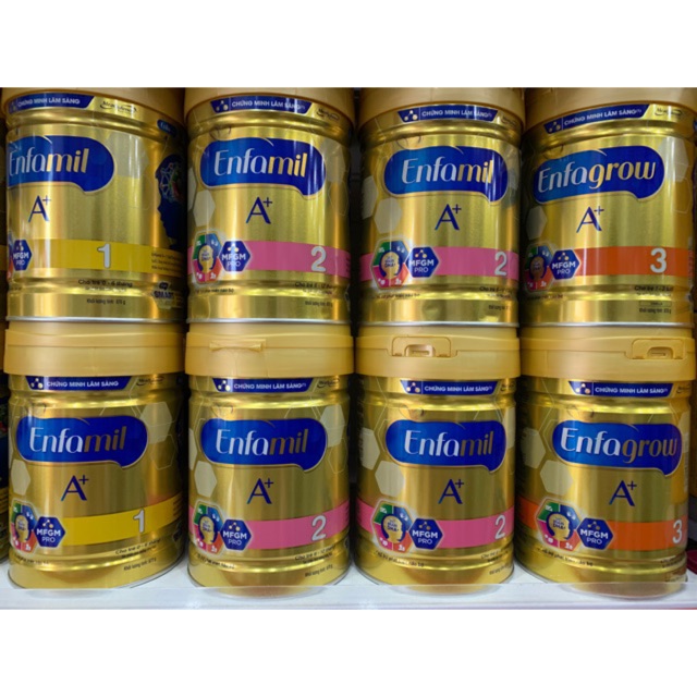 Sữa Enfa số 1-2-3-4 870G