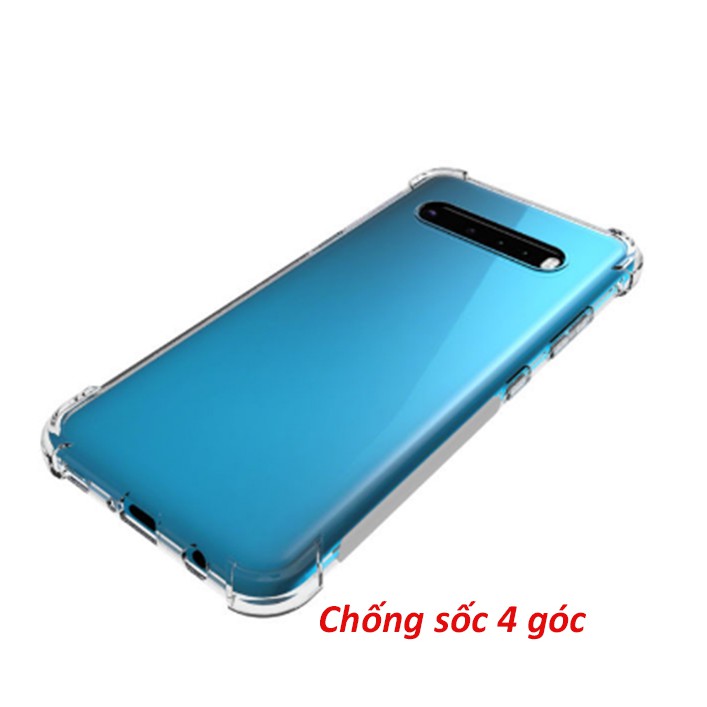 Ốp Lưng LG V60 ThinQ Trong Suốt Chống Sốc 4 Góc - Nhựa Dẻo Phủ NaNo Cao Cấp