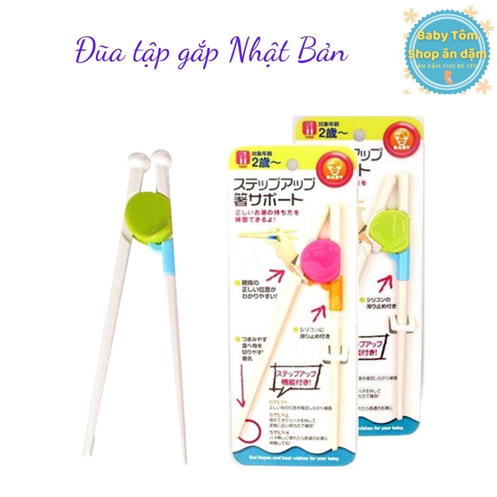 Đũa tập gắp cho bé yêu NPP Baby Tôm