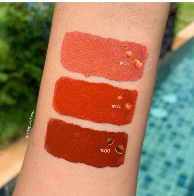 Set Son Kem Heng Fang 520 Matte Velvet Color Lip Glaze 3 Cây | BigBuy360 - bigbuy360.vn