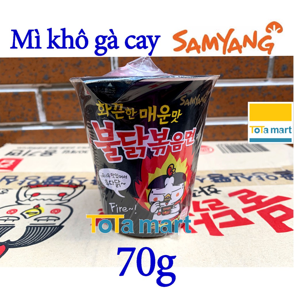 Mì SamYang ly 65g