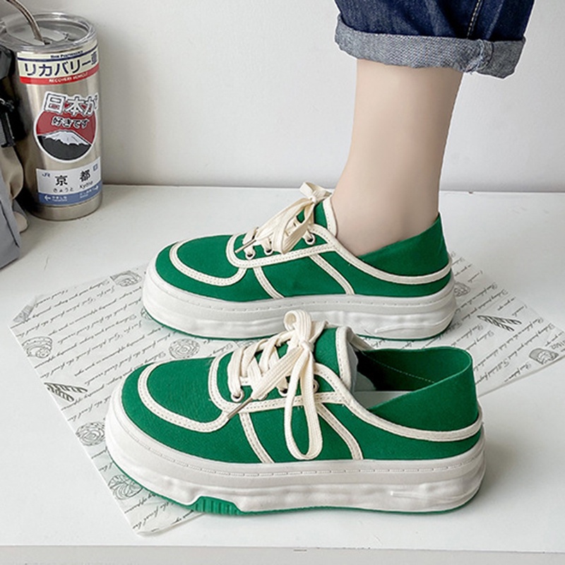 Giày Thể Thao canvas Đế Dày Thời Trang Cho Nữ