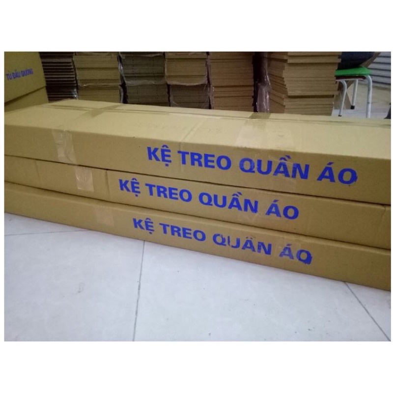 Giá treo quần áo, kệ để đồ chữ A 1 tầng bằng gỗ kích thước 140x75cm
