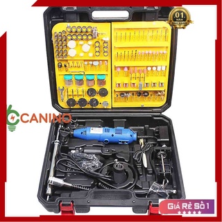 Máy Khoan 🌳FREESHIP🌳 Máy Khoan, Mài, Khắc Mini Đa Năng Canino C3- Hộp Đen