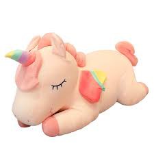 Gấu Bông Kỳ Lân Unicorn Quà Tặng Cho Bé, Ngựa Pony Một Sừng Cao Cấp