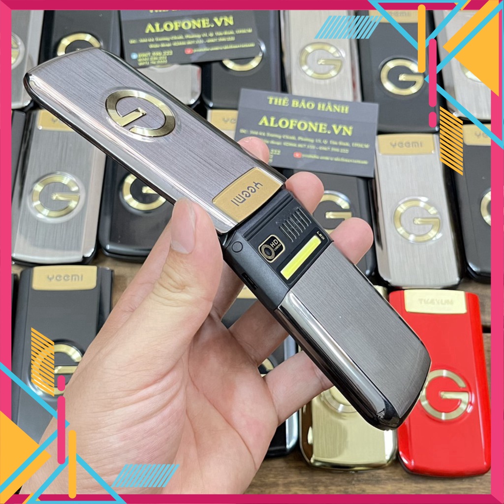 >>CỰC HOT Điện Thoại Độc Nắp Gập G3 Cảm Ứng Có Chức Năng Giả Giọng Nói Đèn Led Siêu Đẹp Sang Trọng >>>