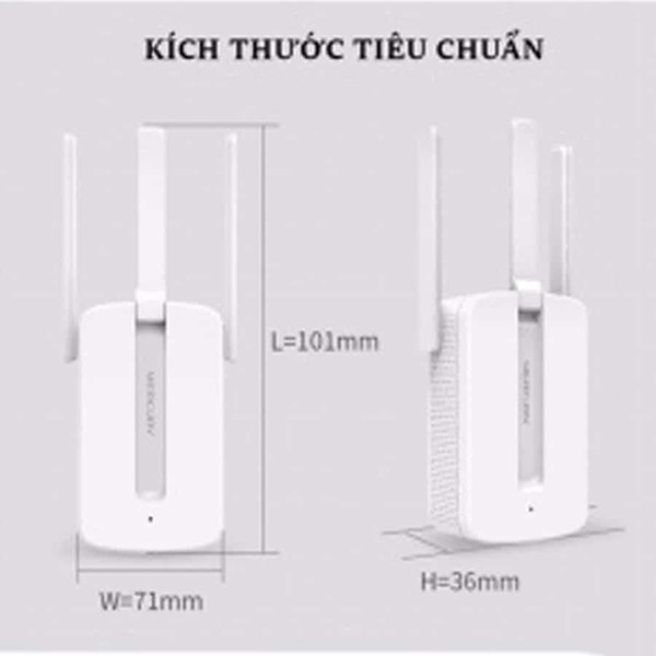 Cách tăng sóng wifi trong nhà, cục hút wifi -Bộ kích sóng Wifi 3 râu cao cấp, kích sóng cực mạnh