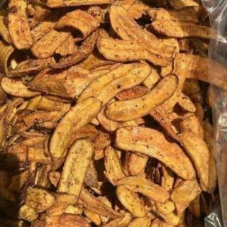 Chuối sấy mè gừng